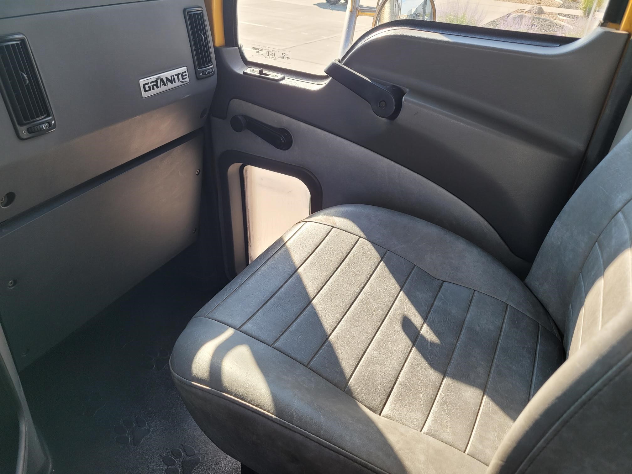 Mack Truck Seat with base grey used part — North Georgia Trucks and Parts