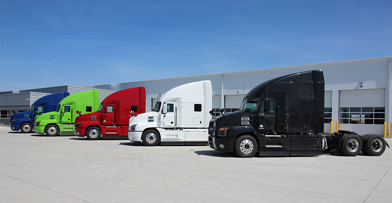 financing page mack truck lineup