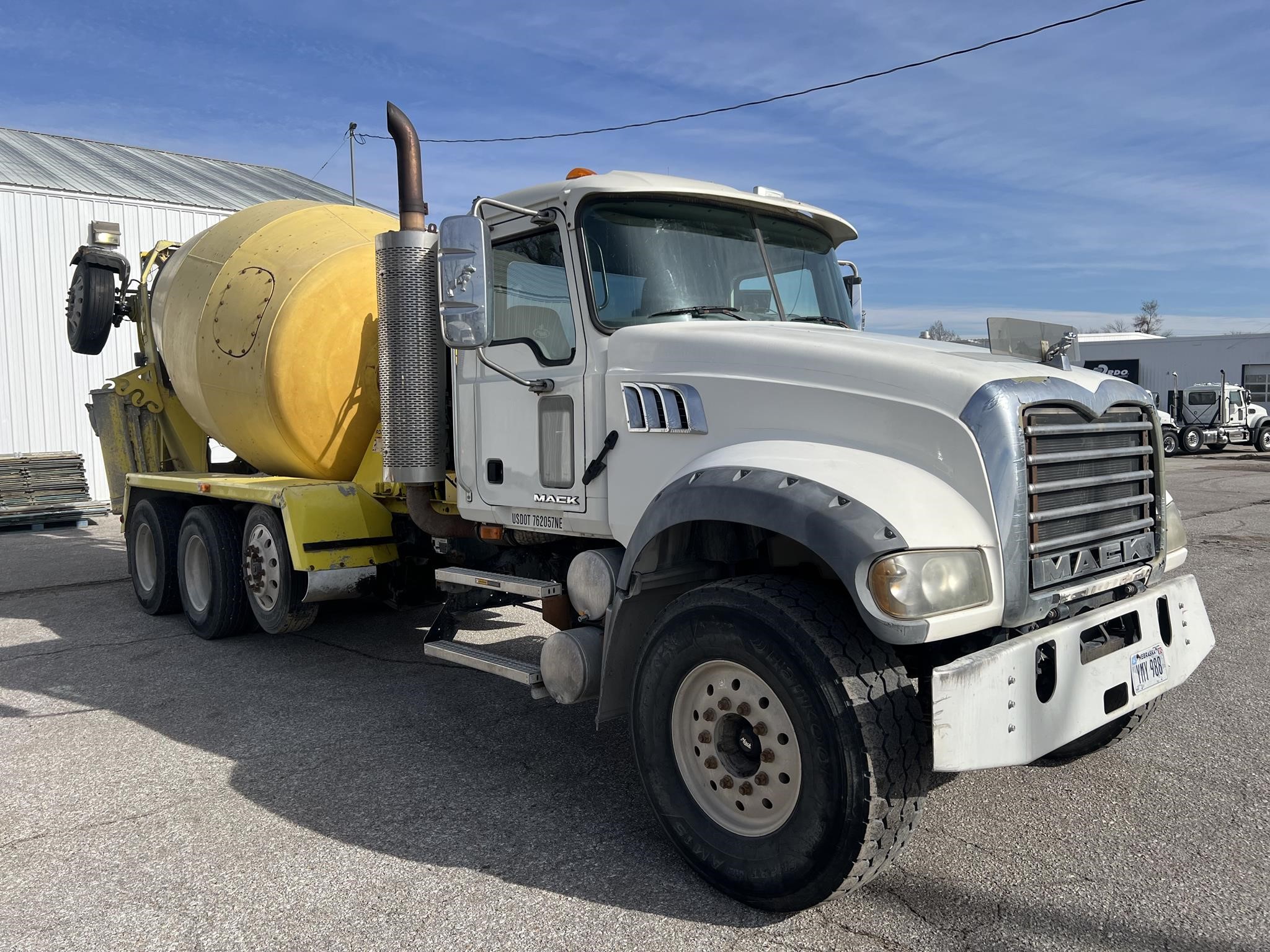 2008 MACK GRANITE GU713 11004568596 2008 MACK GRANITE GU713 11004568596