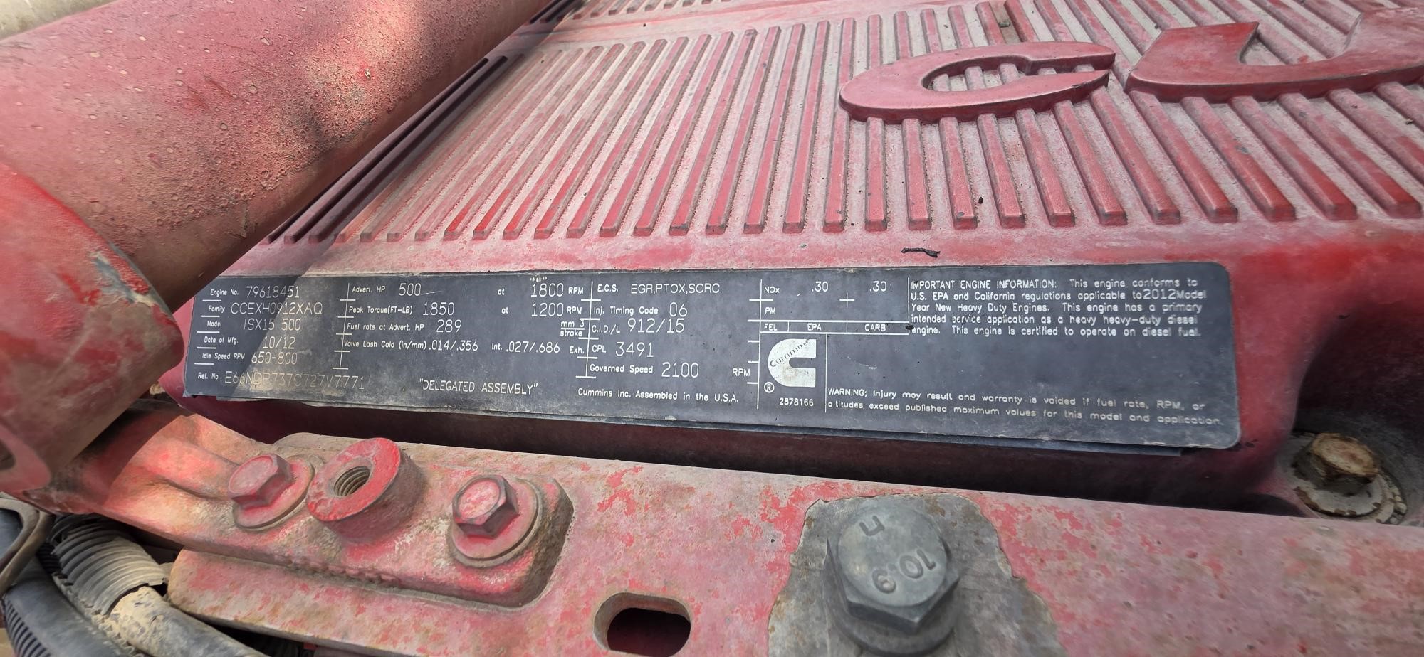 2013 PETERBILT 386 11044253322 2013 PETERBILT 386 11044253322