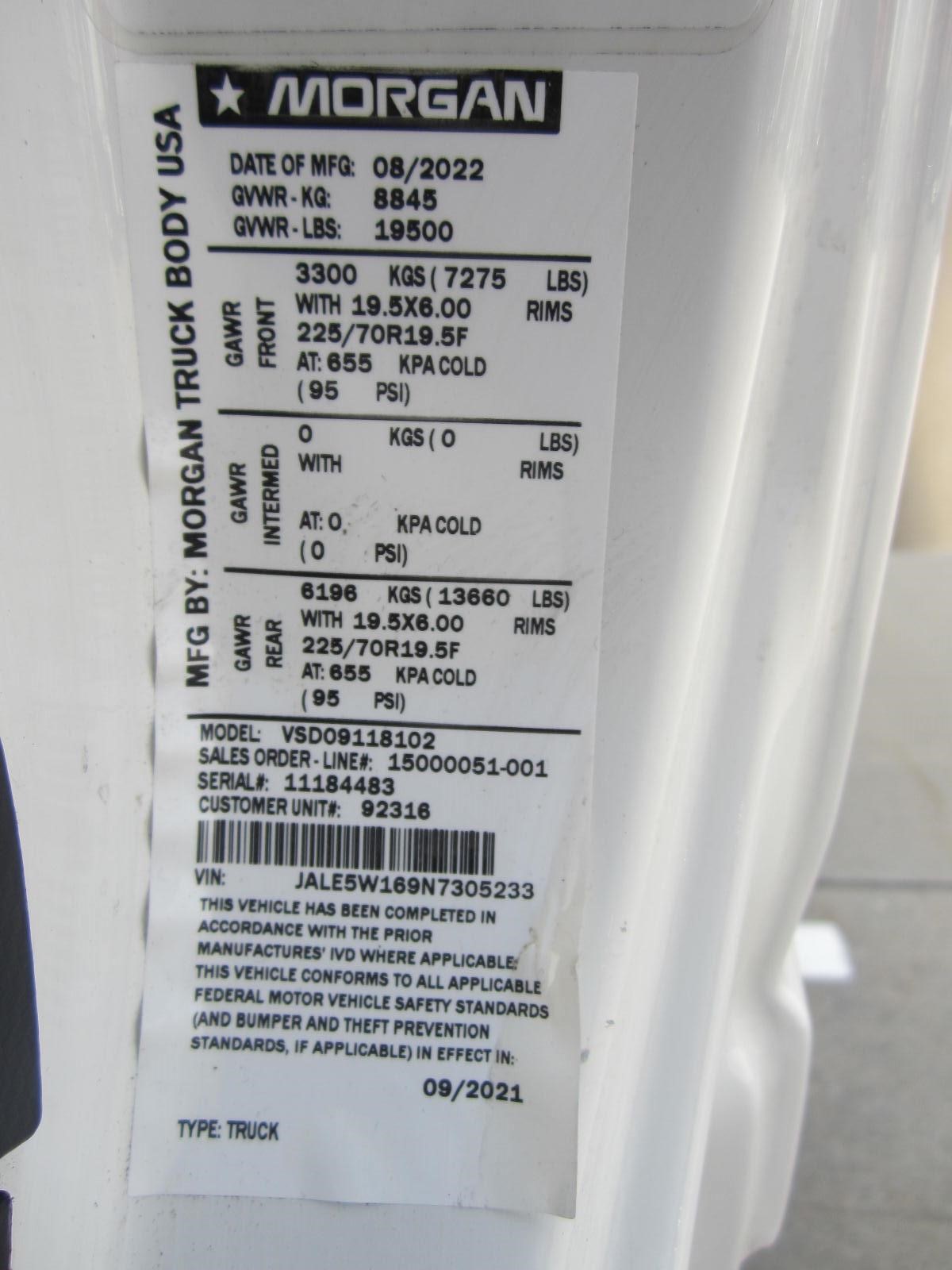 2022 ISUZU NRR 11045445319 2022 ISUZU NRR 11045445319